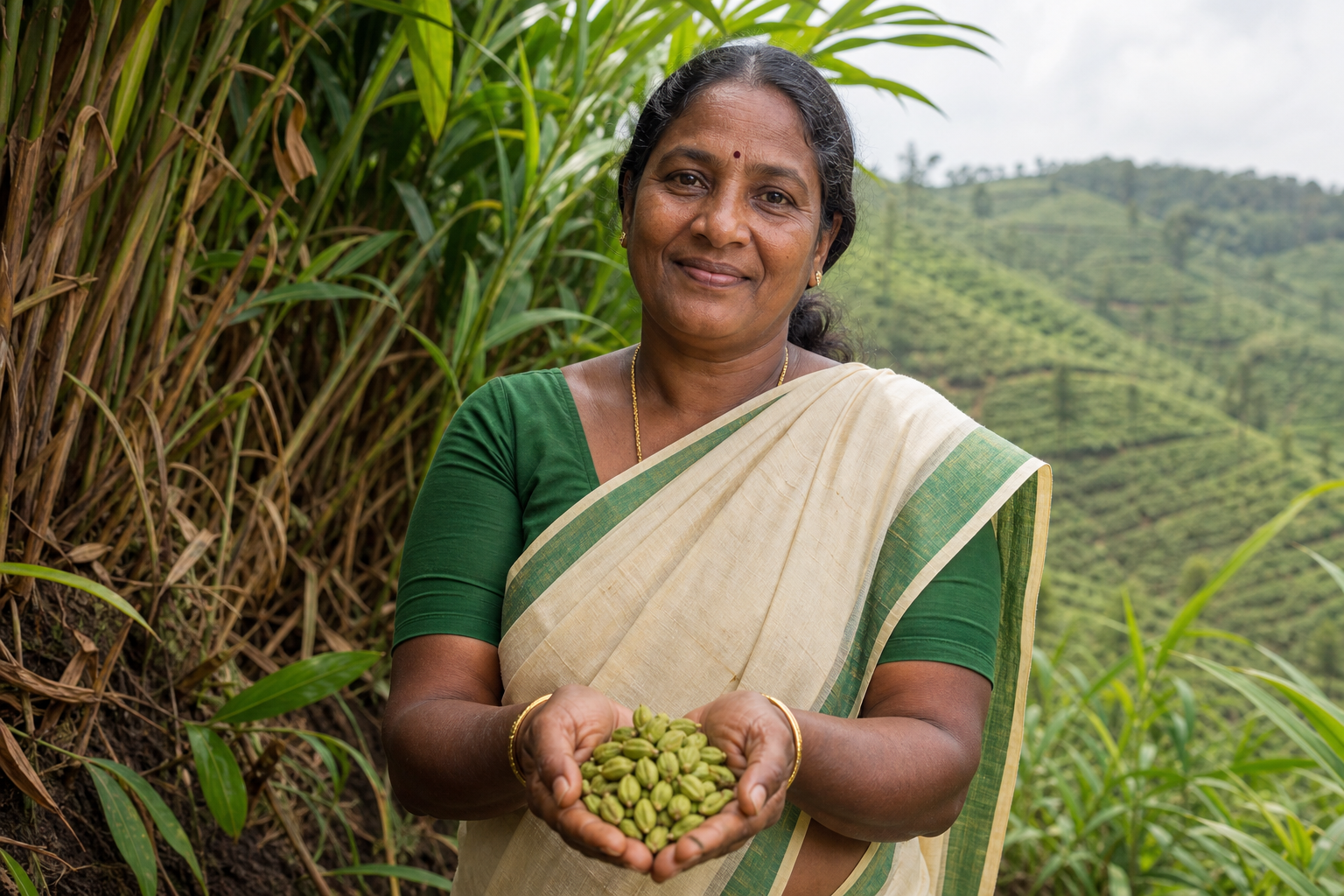 Lakshmi Thomas — Green Cardamom grower