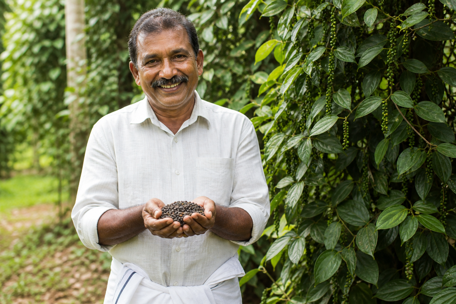 Rajesh Nair — Malabar Black Pepper grower